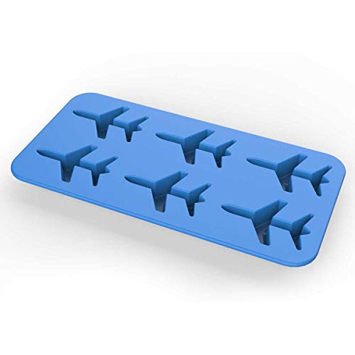 DonJordi Eiswürfelform in Form eines Flugzeug aus Silikon - Geeignet als Eisformen oder für Schokolade von DonJordi