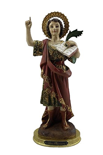 DonRegaloWeb St. Pankracio Figur aus Harz mit Geschenkbox mit der Geschichte des Heiligen (22) von DonRegaloWeb