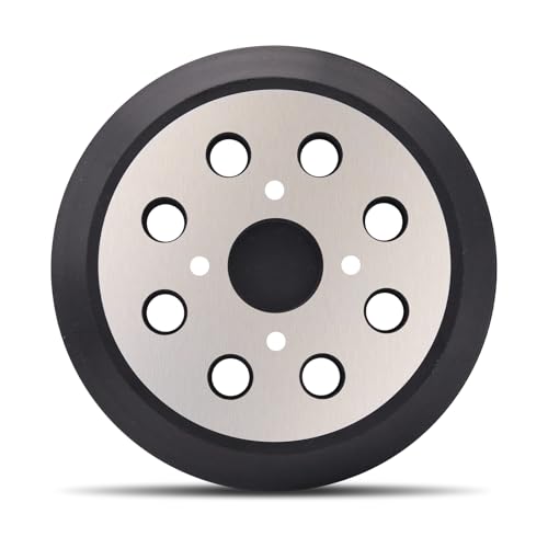 Donanim 12,7 cm 8-Loch-Ersatzschleifer-Pad aus Metall für Ryobi # 300527002 975241002 974484001, Schleifunterlage für Ryobi RS290 RS280 RS280VS RS281 RS281VS P4100 P411. Exzenterschleifer Donanim 12,7 cm 8-Loch-Ersatzschleifer-Pad aus Metall für Ryobi # 300527002 975241002 974484001, Schleifunterlage für Ryobi RS290 RS280 RS280VS RS281 RS281VS P4100 P411. Exzenterschleifer von Donanim