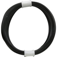 110-1 Litze 1 x 0.04 mm² Schwarz 10 m - Donau Elektronik von Donau Elektronik