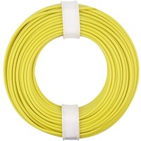150-013 Litze 1 x 0.50 mm² Gelb 10 m - Donau Elektronik von Donau Elektronik