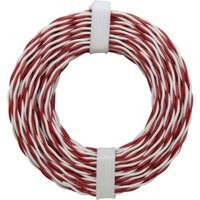 205-10 Klingeldraht 2 x 0.2 mm² Rot/Weiß 10 m - Donau Elektronik von Donau Elektronik