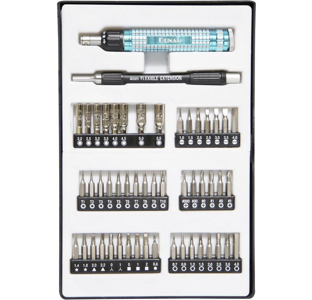 Donau Elektronik Bit-Schraubendreher Donau Elektronik Werkstatt Ratschen-Schraubendreher 5/32" (4 mm) von Donau Elektronik