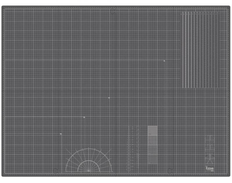 Donau Elektronik Cuttermesser Donau Selbstheilende Schneidematte A0, Faltbar, Zentimeter-Raster, 120 von Donau Elektronik