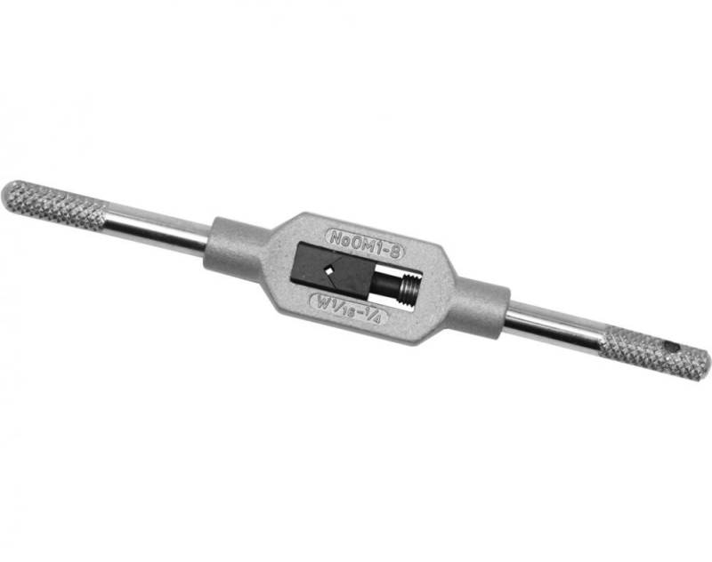 Donau Elektronik Gewindebohrer Verstellbares Windeisen M1 - M8 von Donau Elektronik