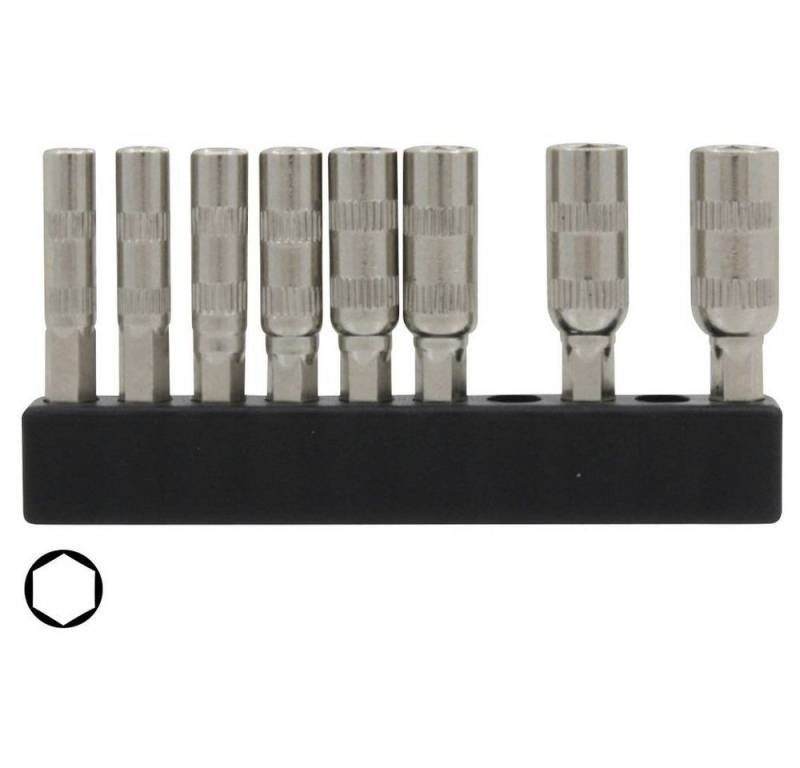 Donau Elektronik Steckschlüssel 8tlg. Mini-Bit-Sortiment Steckschlüssel MBS66 von Donau Elektronik