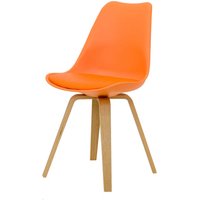 Stuhl Set in Orange modern (2er Set) von Doncosmo