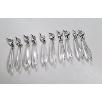 Ausgezeichnete Qualität 2 1/2 "Kronleuchter Kristall U Tropfen Speer-Prism - Zehner-Set | 10 Ausgezeichnete Qualität 2 1/2 "Kronleuchter Kristall U Tropfen Speer-Prism - Zehner-Set | 10 von DondiLights