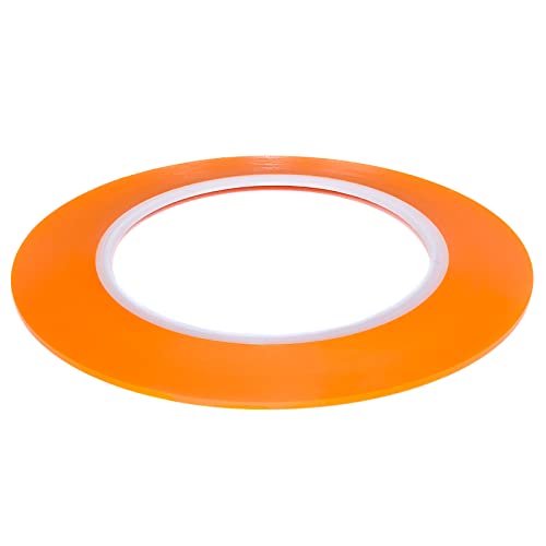 DonDo Fineline Konturenband Zierlinienband lackieren Airbrush Masking Tape Orange 1,6mm x 55m