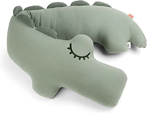 Done By Deer Comfy Body Pillow Croco Green von Done by Deer