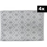 done. Badematte "DAILY SHAPES Ethno 4er-Set" Höhe 5 mm fußbodenheizungsgeeignet Badvorleger aus 100% Baumwolle, Jacquardgewebt done. Badematte "DAILY SHAPES Ethno 4er-Set" Höhe 5 mm fußbodenheizungsgeeignet Badvorleger aus 100% Baumwolle, Jacquardgewebt von Done.