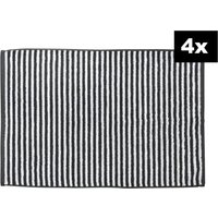 done. Badematte "DAILY SHAPES Stripes 4er-Set" Höhe 5 mm fußbodenheizungsgeeignet Badvorleger aus 100% Baumwolle, Jacquardgewebt done. Badematte "DAILY SHAPES Stripes 4er-Set" Höhe 5 mm fußbodenheizungsgeeignet Badvorleger aus 100% Baumwolle, Jacquardgewebt von Done.