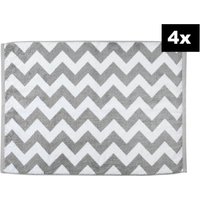 done. Badematte "DAILY SHAPES ZickZack 4er-Set" Höhe 5 mm fußbodenheizungsgeeignet Badvorleger aus 100% Baumwolle, Jacquardgewebt done. Badematte "DAILY SHAPES ZickZack 4er-Set" Höhe 5 mm fußbodenheizungsgeeignet Badvorleger aus 100% Baumwolle, Jacquardgewebt von Done.