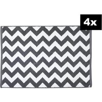 done. Badematte "DAILY SHAPES ZickZack 4er-Set" Höhe 5 mm fußbodenheizungsgeeignet Badvorleger aus 100% Baumwolle, Jacquardgewebt done. Badematte "DAILY SHAPES ZickZack 4er-Set" Höhe 5 mm fußbodenheizungsgeeignet Badvorleger aus 100% Baumwolle, Jacquardgewebt von Done.