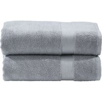 done. Badetücher "Deluxe" 2-tlg., Uni Farben, Hotelqualität aus hochwertigem Zwirnfrottier von Done.