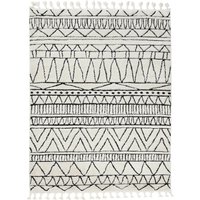 done. Teppich "OCEAN" rechteckig 10 mm Höhe modernes Scandi Design, Hoch-Tief Effekt, mit Fransen done. Teppich "OCEAN" rechteckig 10 mm Höhe modernes Scandi Design, Hoch-Tief Effekt, mit Fransen von Done.