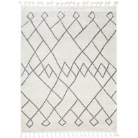 done. Teppich "SEA" rechteckig 10 mm Höhe modernes Scandi Design, kariert, Hoch-Tief Effekt, mit Fransen done. Teppich "SEA" rechteckig 10 mm Höhe modernes Scandi Design, kariert, Hoch-Tief Effekt, mit Fransen von Done.