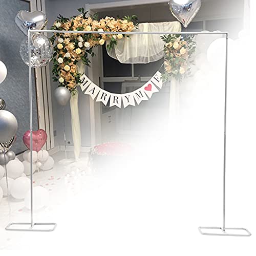 Donened - 2 x 2.1m Eckig Hochzeitsbogen, Ballonbogen Traubogen, Gold Hintergrundständer, Gartendekoration Hintergrundständer, für Hochzeit Party Zeremonie Donened - 2 x 2.1m Eckig Hochzeitsbogen, Ballonbogen Traubogen, Gold Hintergrundständer, Gartendekoration Hintergrundständer, für Hochzeit Party Zeremonie von Donened