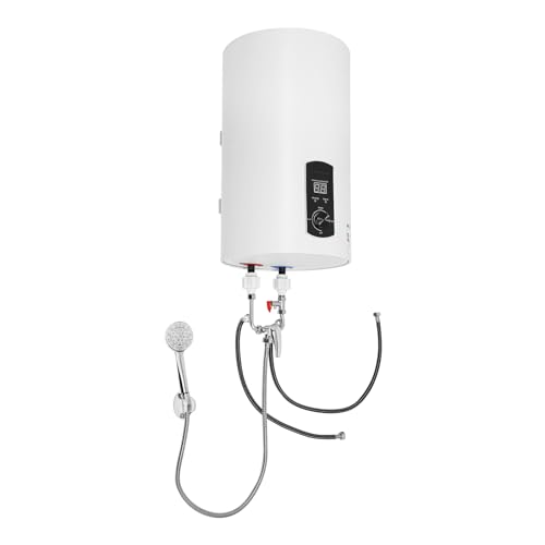 Donened - 2000W Elektrischer Warmwasserspeicher, 30L Smart Boiler, Warmwasserboiler Speicher, Leckage-Schutz, Upgraded Vertikal Wandhänge Wasserboiler, 25-75°C von Donened