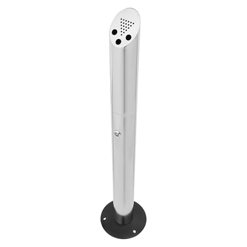 Donened - Zigarettenstummel Sammler, 17 x 92 cm Standaschkasten, Edelstahl Mülleimer mit Schlüssel, Vertikaler Abfallbehälter, für Höfe, Terrassen, Gärten, Büros Donened - Zigarettenstummel Sammler, 17 x 92 cm Standaschkasten, Edelstahl Mülleimer mit Schlüssel, Vertikaler Abfallbehälter, für Höfe, Terrassen, Gärten, Büros von Donened