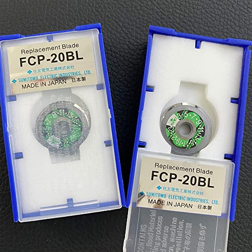 1 x Sumitomo FCP-20BL Faser-Hebelmesser FCP20BL SUMITOMO FC-6S Hackmesser Glasfaser-Hebelklinge 24 Gesichter FC6S von Dong Yong