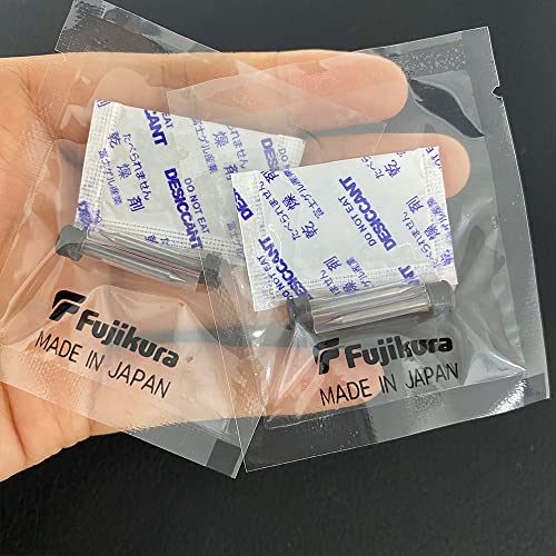 2 Paar Elektroden für Fujikura FSM-50S 60S 70S 80S 70S+ 80S + 70R Fiber Fusion Splicer Schweißelektrodenstab Hergestellt in Japan ELCT2-20A Elektroden von Dong Yong