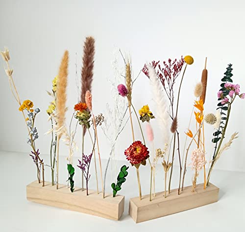 Getrocknete natürliche Blumen Gras Holz Handwerk Mittelstück für Tischdekoration Getrocknete natürliche Blumen Gras Holz Handwerk Mittelstück für Tischdekoration von DongArts