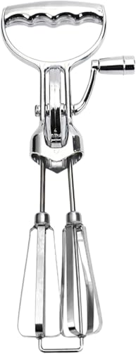 Dongdaping Handmixer und Eierschlägel, 12 Zoll manueller Handmixer, Doppelkopf drehbarer Eierschlägel, arbeitssparender manueller Eierschlägel aus Edelstahl, geeignet für Heimküchen Dongdaping Handmixer und Eierschlägel, 12 Zoll manueller Handmixer, Doppelkopf drehbarer Eierschlägel, arbeitssparender manueller Eierschlägel aus Edelstahl, geeignet für Heimküchen von Dongdaping