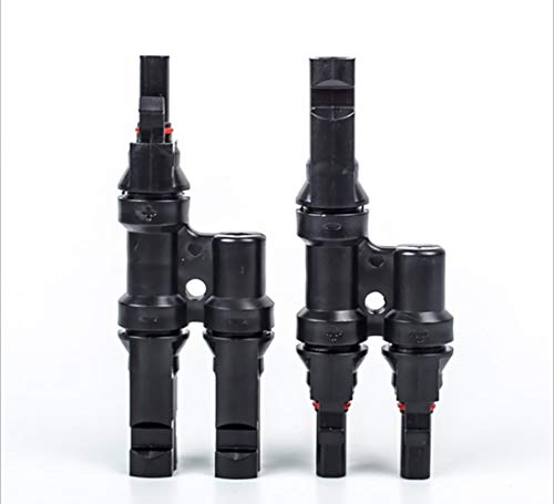 Dongge Solar 2-fach Abzweigbuchsen Geeignet für Photovoltaik-Anschluss Stecker/Buchse Abzweigverbinder Y-Stecker Solarstecker für Parallelschaltung IP67 wasserdicht 30A Dongge Solar 2-fach Abzweigbuchsen Geeignet für Photovoltaik-Anschluss Stecker/Buchse Abzweigverbinder Y-Stecker Solarstecker für Parallelschaltung IP67 wasserdicht 30A von Dongge