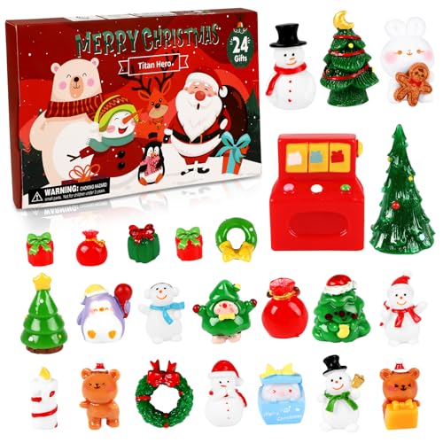 24 Weihnachten Miniatur Harz Figuren,Adventskalender 2025 Kinder Adventskalender Weihnachten Miniatur Ornamente24 Tage der Überraschung mit 24 Resin Minifiguren Mystery Box zum Sammeln Geschenkidee 24 Weihnachten Miniatur Harz Figuren,Adventskalender 2025 Kinder Adventskalender Weihnachten Miniatur Ornamente24 Tage der Überraschung mit 24 Resin Minifiguren Mystery Box zum Sammeln Geschenkidee von Dongzhi