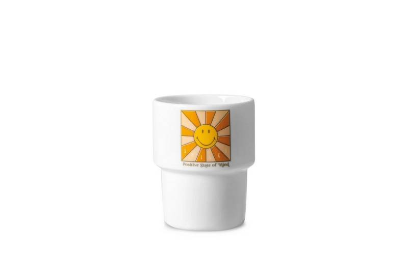 Donkey Products Becher Becher Smiley Positive Mind Mug Sun, Porzellan Donkey Products Becher Becher Smiley Positive Mind Mug Sun, Porzellan von Donkey Products