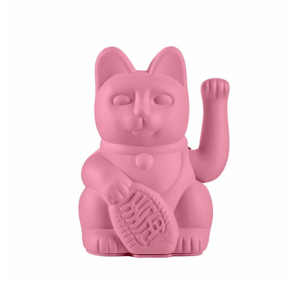 Donkey Products Dekofigur Lucky Cat Classic Hot Pink ca. 15 cm von Donkey Products