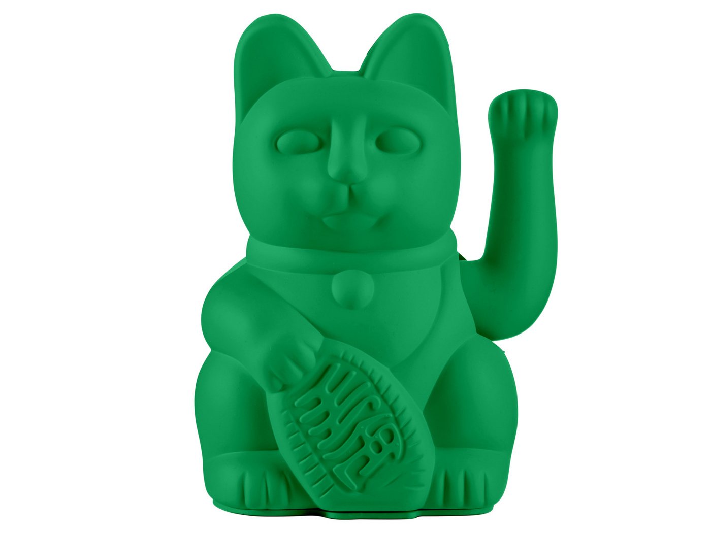 Donkey Products Dekofigur Lucky Cat Classic Winkekatze vivid green 15cm Donkey Products Dekofigur Lucky Cat Classic Winkekatze vivid green 15cm von Donkey Products