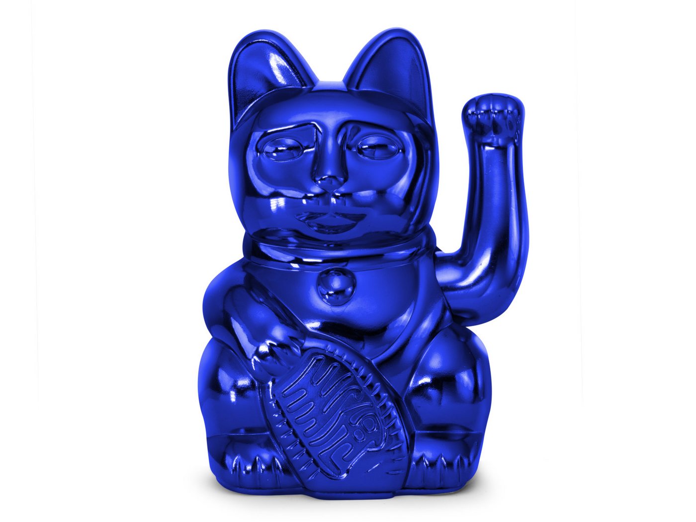 Donkey Products Dekofigur Lucky Cat Cosmic Winkekatze shiny blue 15cm Donkey Products Dekofigur Lucky Cat Cosmic Winkekatze shiny blue 15cm von Donkey Products