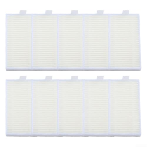 10 Stück Hepa-Filter Ersatzfilter passend für ILIFE A30 Pro Roboter-Staubsauger, waschbare wiederverwendbare Filter (10 Stück) von Donkivvy