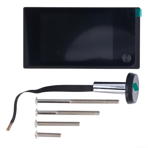 120° Digitale Türspion Kamera, 3,5 Zoll LCD-Bildschirm 720P HD Digital Elektronische Guckloch-Viewer Türklingel-Kamera, passend für Haustür-Eingangssystem Türvideo von Donkivvy