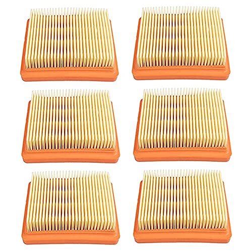 6 Stück Luftfilter-Panel passend für Stihl 4180-141-0300B FS91 FS131 FS111 Rasentrimmer von Donkivvy