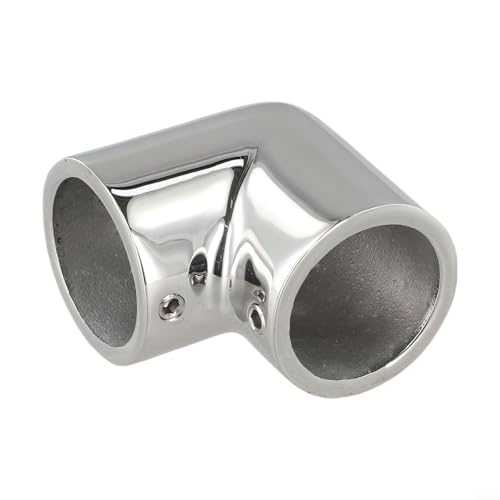 Boots-Handlaufrohr, Marine-Rohrverbinder Yatch Boot 90° Ellenbogen-Rohrgelenk Edelstahl Handlaufverschraubung (30 mm) von Donkivvy