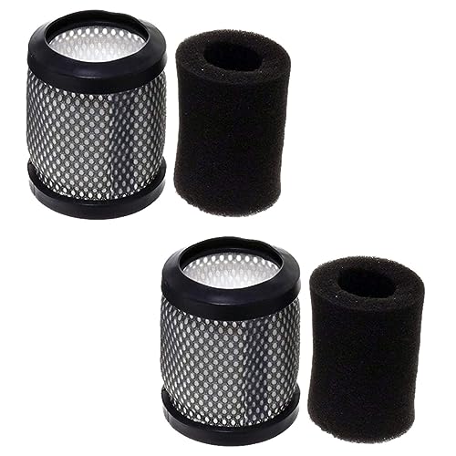 Donkivvy 2 Stück T116 Nachmotor-Abluftfilter, kompatibel mit Hoover H-Free 100 Serie Staubsaugern von Donkivvy