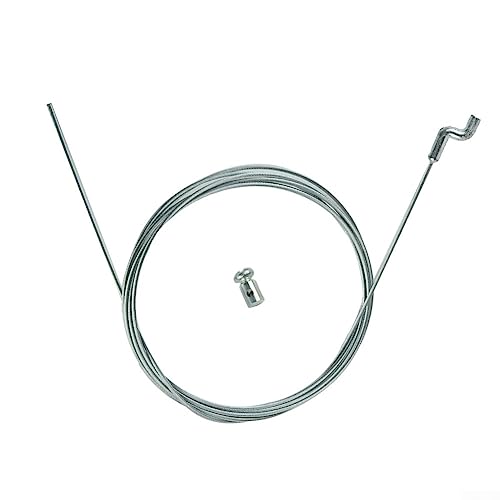 Donkivvy 200 cm Bowdenzug Z/S- Haken Rasenmäher Seilzug für Motorbremse Radantrieb Gaszug Bowdenzug Bremszug S Seil Donkivvy 200 cm Bowdenzug Z/S- Haken Rasenmäher Seilzug für Motorbremse Radantrieb Gaszug Bowdenzug Bremszug S Seil von Donkivvy