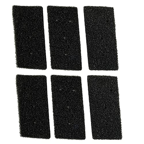 Donkivvy 6 Stück Schaumstoff-Filter für Bauknecht Privileg HX 481010716911 Wärmepumpentrockner, 230 x 115 x 15 mm von Donkivvy