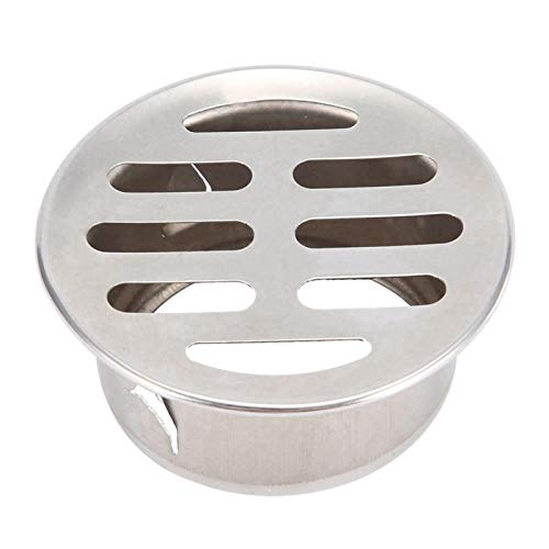 Donkivvy Bodenablauf-Duschablauf in Edelstahl- Ø50mm -Superflach - 24mm Einbautiefe - Geruchsverschluß - Badablauf Duschablauf Balkonablauf Keller Terrasse Donkivvy Bodenablauf-Duschablauf in Edelstahl- Ø50mm -Superflach - 24mm Einbautiefe - Geruchsverschluß - Badablauf Duschablauf Balkonablauf Keller Terrasse von Donkivvy
