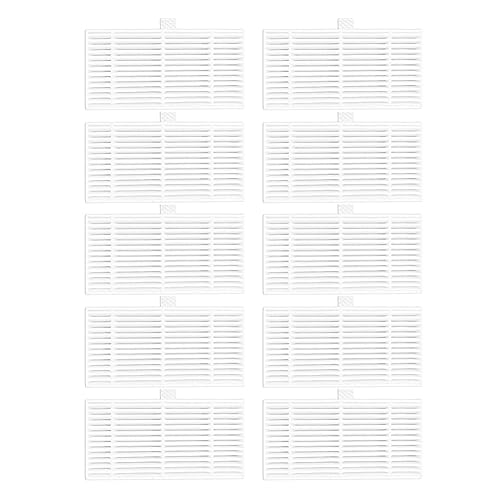 Donkivvy HEPA-Filter, Ersatzfilter, kompatibel mit EICOBOT BR150 Roboter-Staubsauger, waschbare und wiederverwendbare Filter, 10 Stück von Donkivvy