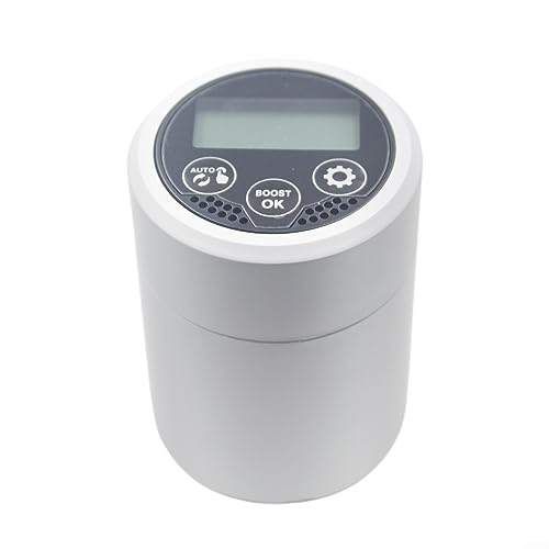 Donkivvy Smart Thermostat: 1er-Set Heizkörperthermostate mit App, Sprachsteuerung, Ohne ZigBee-Gateway (ZigBee Heizungsthermostat) von Donkivvy