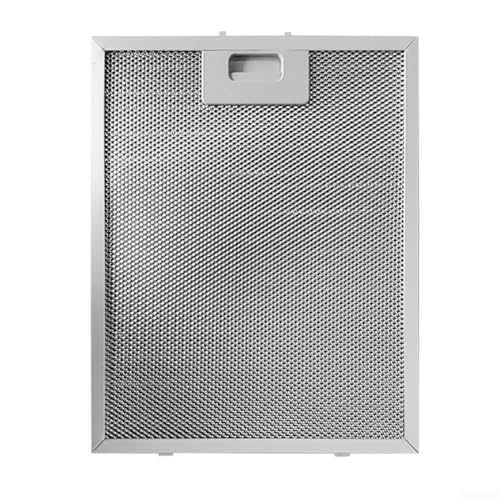 Dunstabzugshauben-Metall-Fettfilter – Metallgitter-Filter passend für die meisten führenden Marken von Dunstabzugshauben/Abluftventilatoren, 350 x 285 x 9 mm von Donkivvy