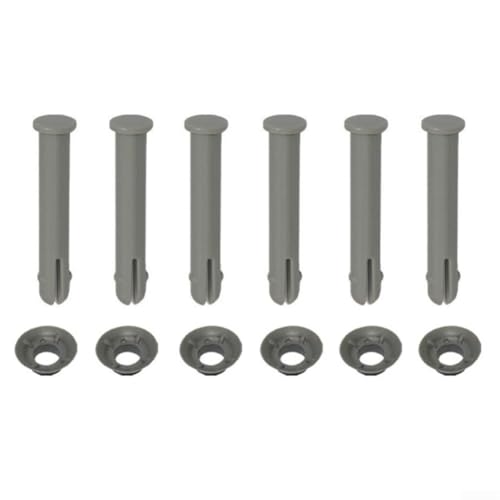Ersatzstift und Dichtungssatz P61754 passend für Steel Pro Frame Pool Ersatz P61801 P61796, 65 mm lang (6 Set) von Donkivvy