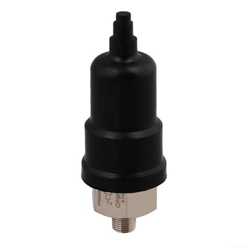 Luftkompressor-Druckschalter – Luftdruckschalter einstellbar 15–140 PSI mit Metallkörper (QPM11-NO PT1/4) von Donkivvy