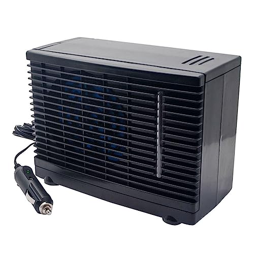 Tragbare Klimaanlage Ventilator, 12V Auto Verdunstungsklimaanlage Kühlventilator, Persönliche Mini Air Cooler Fan Wasser Eis Klimaanlage von Donkivvy