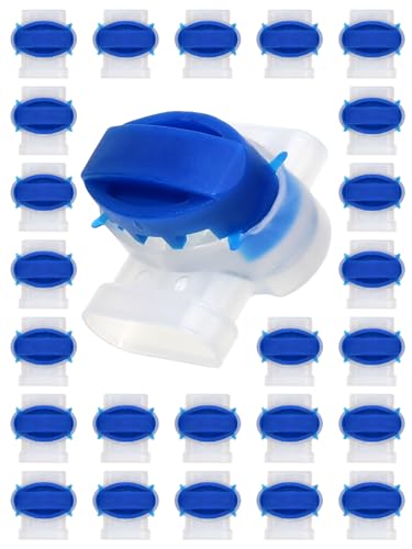 Donluhu Kabelverbinder für Mähroboter, 25 Stück Wasserdicht Verbinder Cable Connectors Anschlussklemmen Kabelklemmen 314 Kabel Verbinder für Automower Rasenmäher Mähroboter von Husqvarna & Gardena von Donluhu