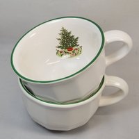 Vintage Pfaltzgraff Weihnachten Erbs Flache Tassen Castel Stamp Usa Vintage Pfaltzgraff Weihnachten Erbs Flache Tassen Castel Stamp Usa von DonnasVintageLoft
